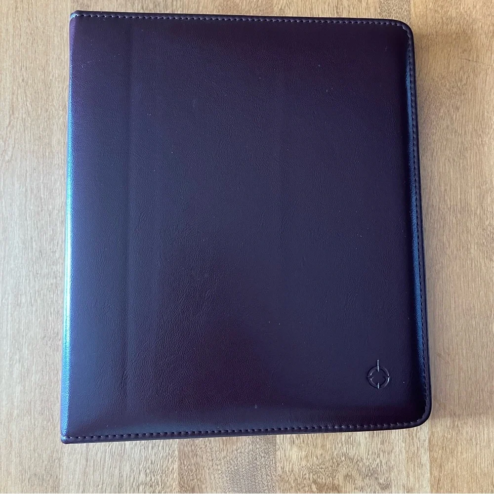 Vintage Franklin Covey Brown Portfolio